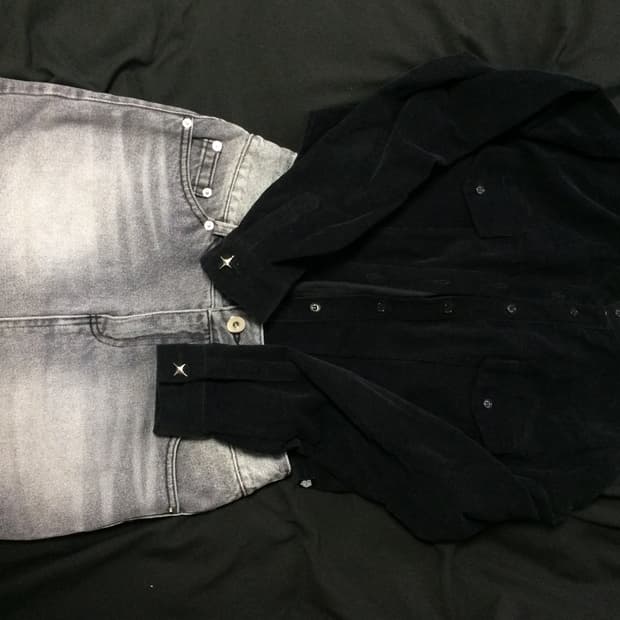 제드비드 셔츠&스커트 세트