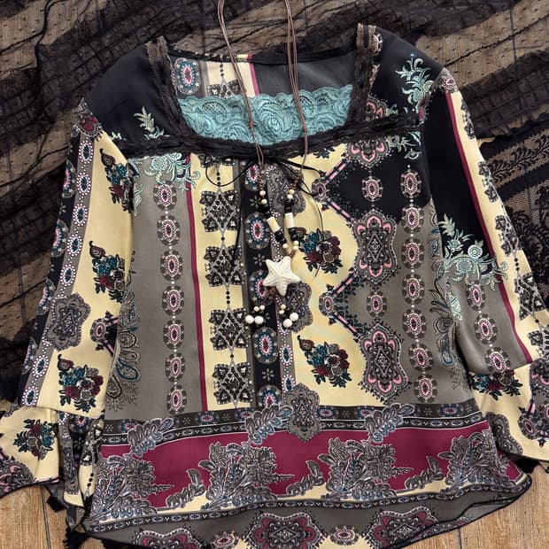Paisley Blouse 0109