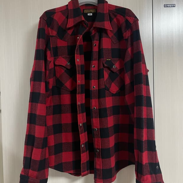 아이언하트 헤비온즈 버팔로 체크셔츠