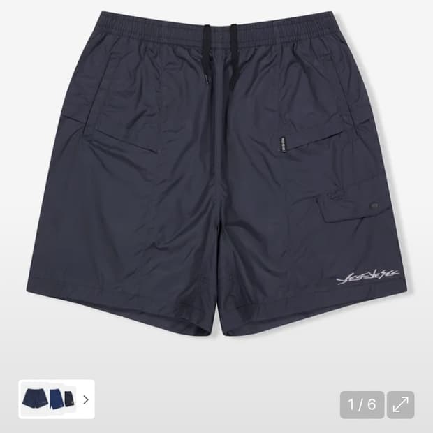 미개봉새상품)예스아이씨 Paneled Comfort Shorts Navy