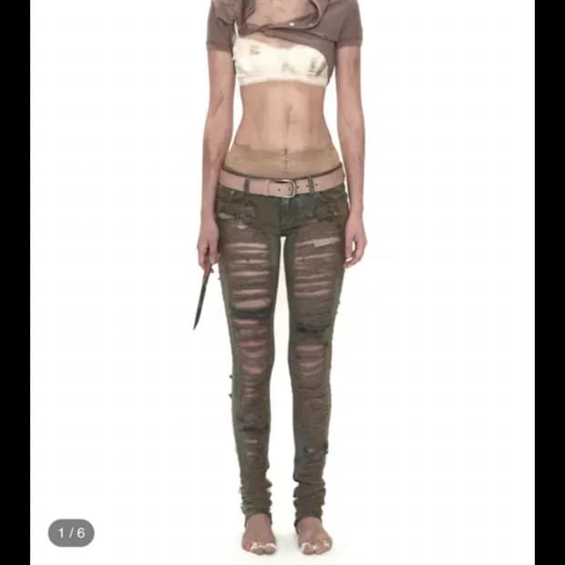 구해요) 604service 디스트로이드 워시드블루 S 진 삽니다