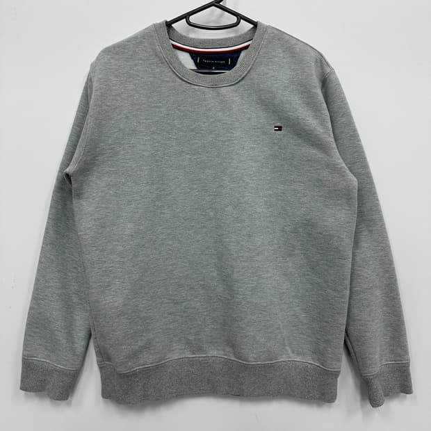 타미힐피거 그레이 맨투맨 
