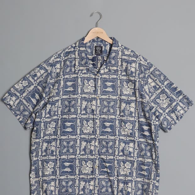 Guy Indigo Pattern Shirts