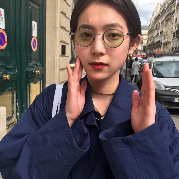 아야메 시포우 아리하라 미유키 안경