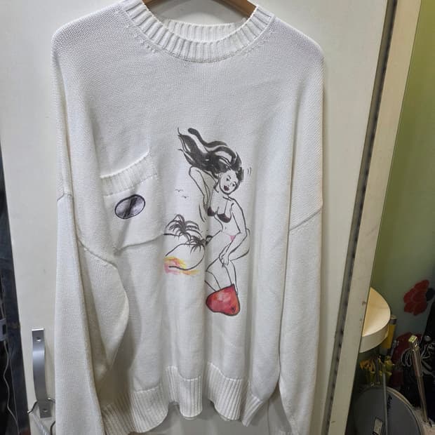 웰던 빅 사이즈 니트