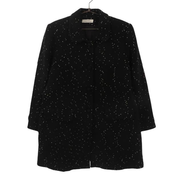 빈티지 도트 울 자켓