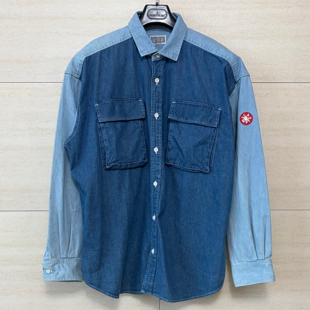 C.E TWO COLOUR DENIM SHIRT