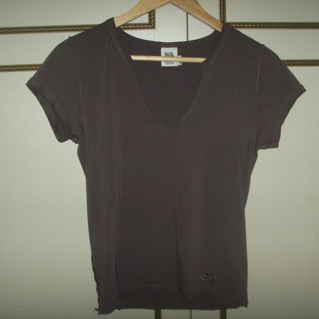 스컬프터 Vintage Symbol Logo Tee Mocha M