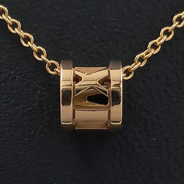 티파니 아틀라스 750 로즈골드 목걸이