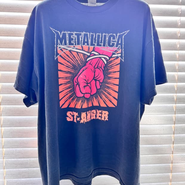 [XXL] 04 메탈리카 St. Anger 투어 밴드티