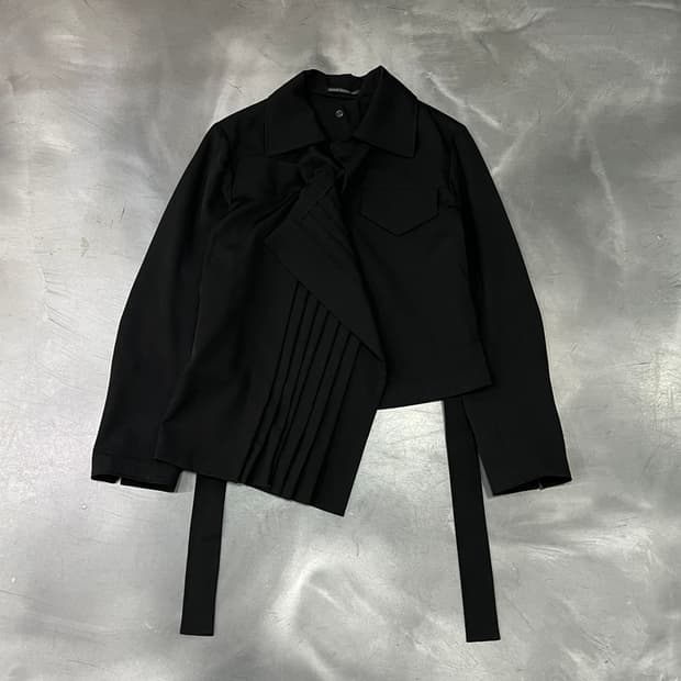  요지야마모토 아카이브 플리츠 자켓 y14656