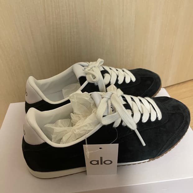 [새상품]알로 선셋 스니커즈 블랙 245