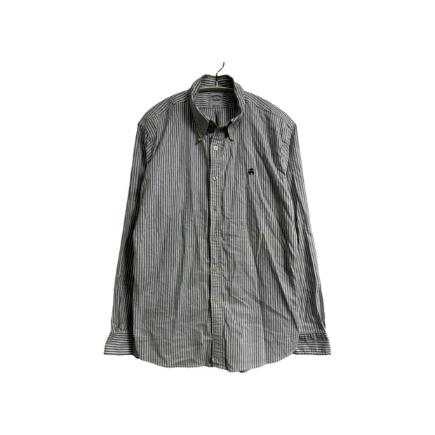 브룩스 브라더스 스트라이프 버튼다운 셔츠
