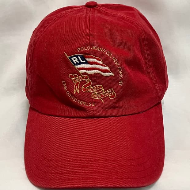 폴로진스 레드 볼캡