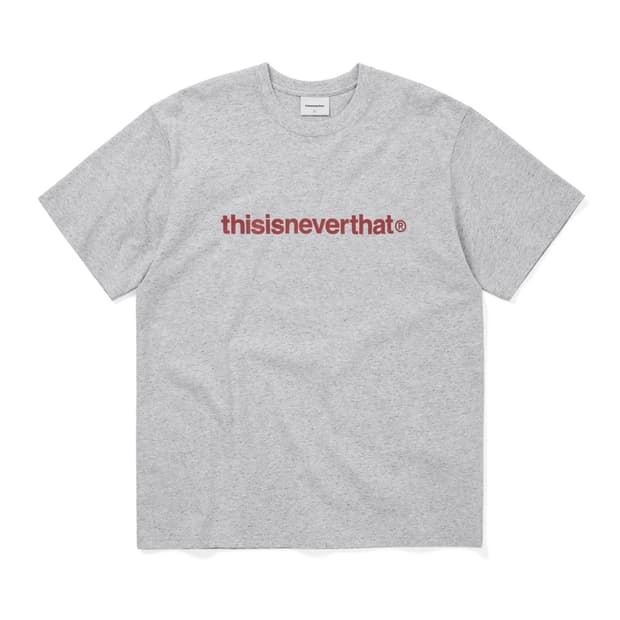 T-Logo Tee Heather Grey