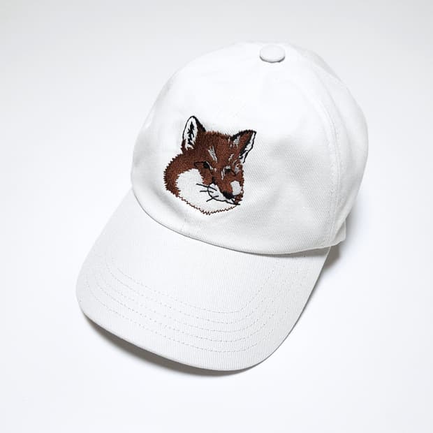 메종키츠네 라지 폭스 헤드 볼캡 캡모자