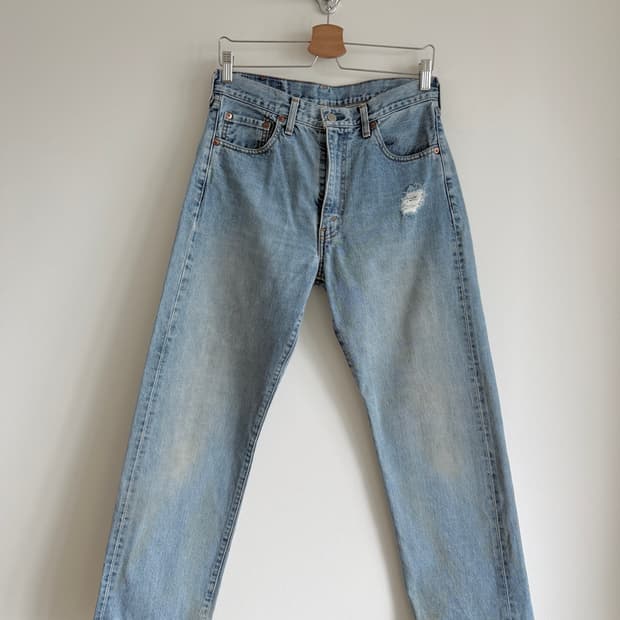 리바이스(Levi's) 502 셀비지 데님 팬츠(TALON ZIP)