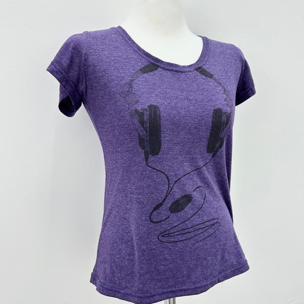Vintage purple tee