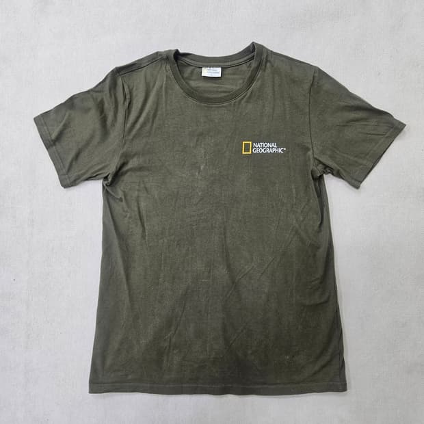 L 네셔널지오그래픽 스몰로고 반팔티 0316Y