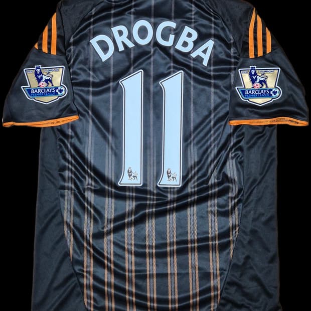 10-11 첼시 어웨이킷 디디에 드록바 유니폼 L 레플리카