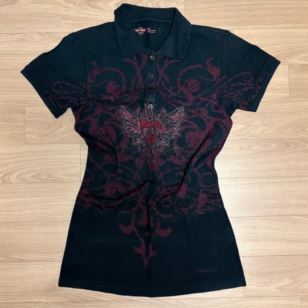 하드락 카페 와투케 카라 반팔