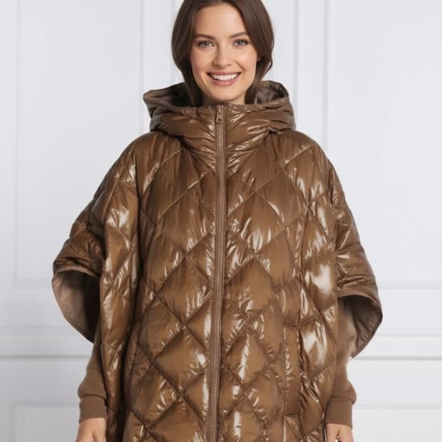 위켄드 막스마라 판초 패딩(38/Free)