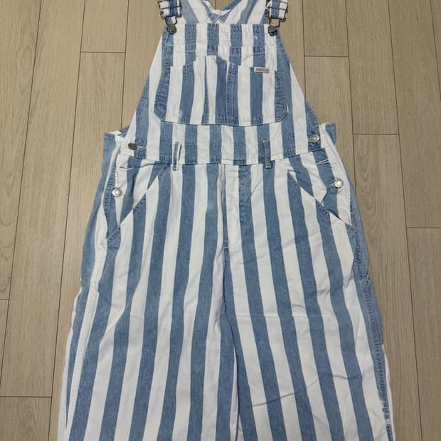 90s 게스 스트라이프 오버롤 (희귀매물)