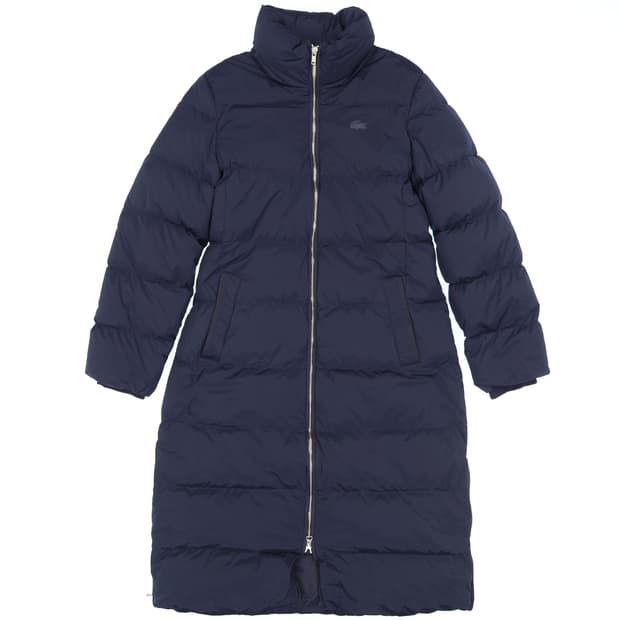 36 라코스테 구스다운 경량 롱패딩 N7342