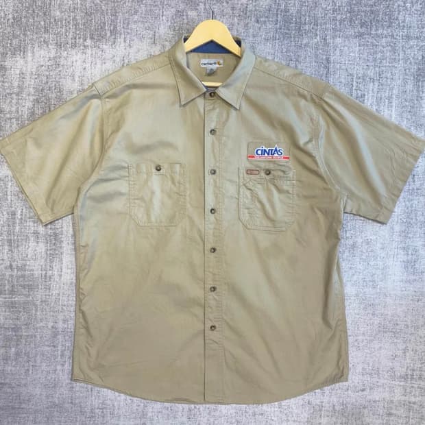 Carhartt 칼하트 빅사이즈 오리지널 반팔 워크 셔츠