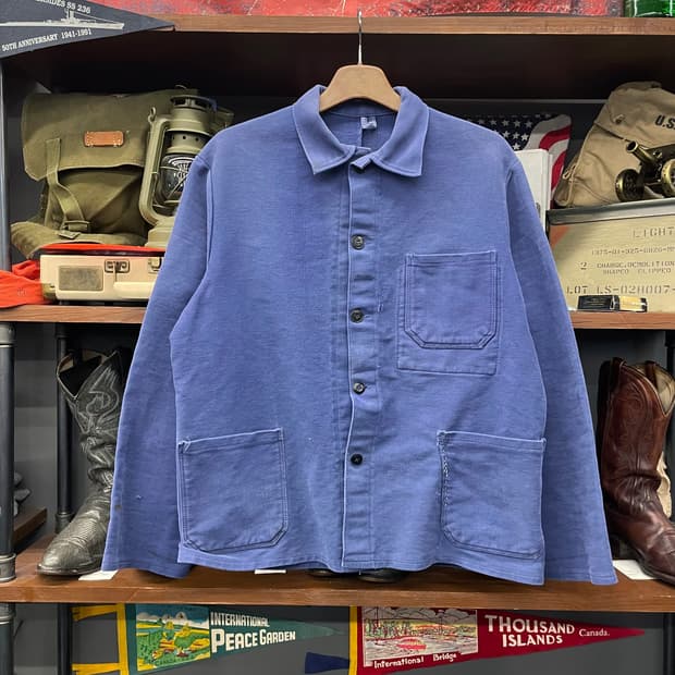 50s-70s 프렌치 워크 자켓 / 빈티지 초어 자켓 워크 웨어