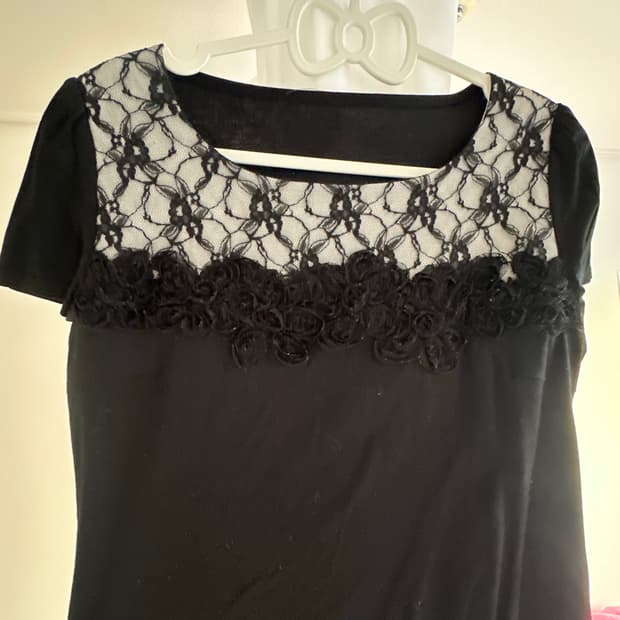 코사지 일본 빈티지 반팔 상의