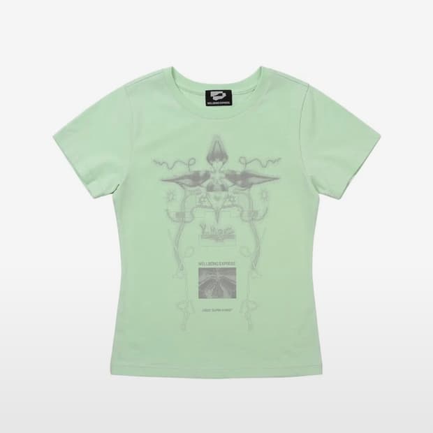 웰빙익스프레스 Digital Tattoo Tee Renewal Mint