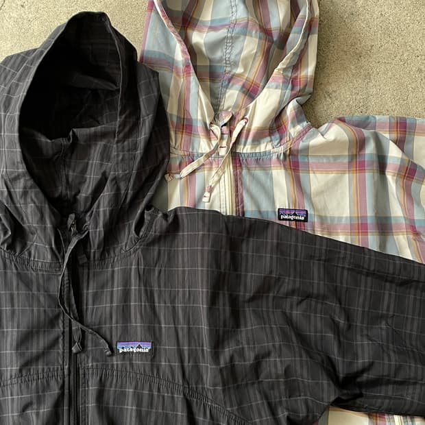 13SP Patagonia Check Wind Braker