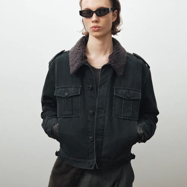 [52] 노이어 가먼트워싱 필드자켓 네이비