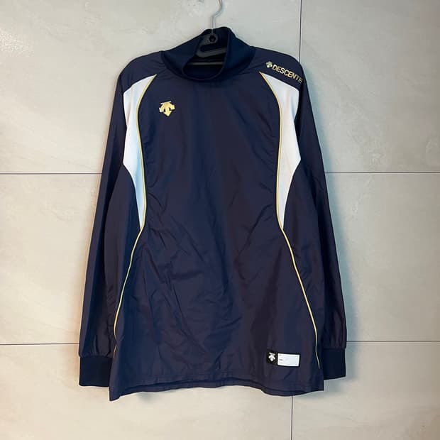 데상트 재팬 베이스볼 야구 바람막이 웜업 [O/105]