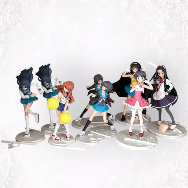 스즈미야 하루히의 우울 고전 가챠 피규어