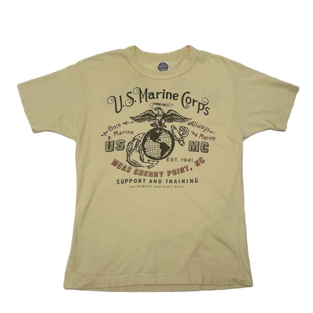 M) 토이즈맥코이 us marine corps 해군 프린팅 티셔츠