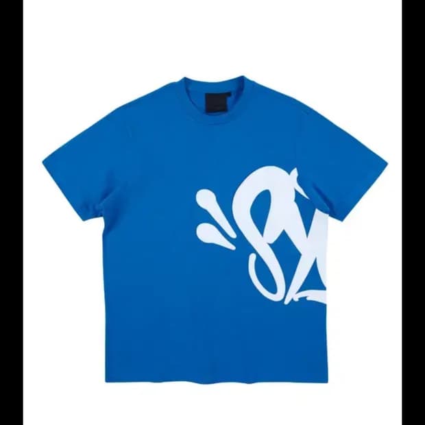시나월드 syna world team syna 티셔츠 블루