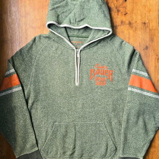 EDDIE BAUER 에디바우어 하프 집업 후드 