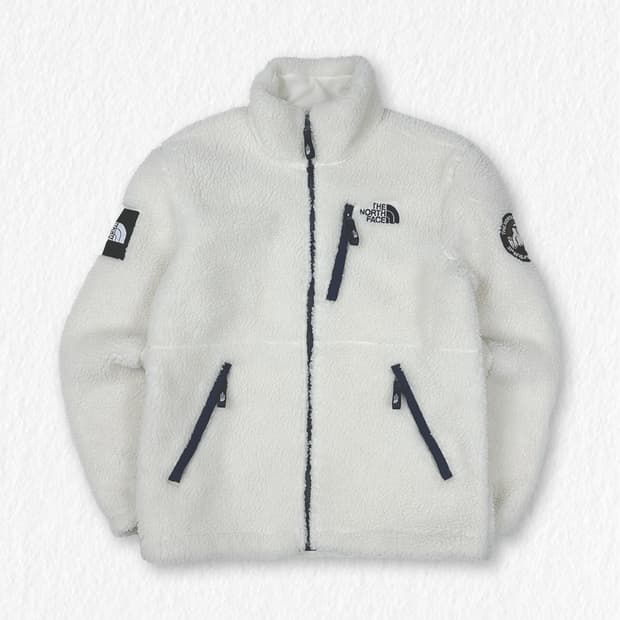 노스페이스 후드 플리스 점퍼