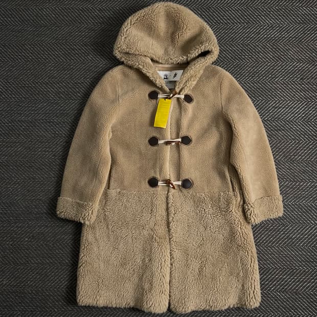 빈티지 우먼스 쉐르파 더플 코트o 3561