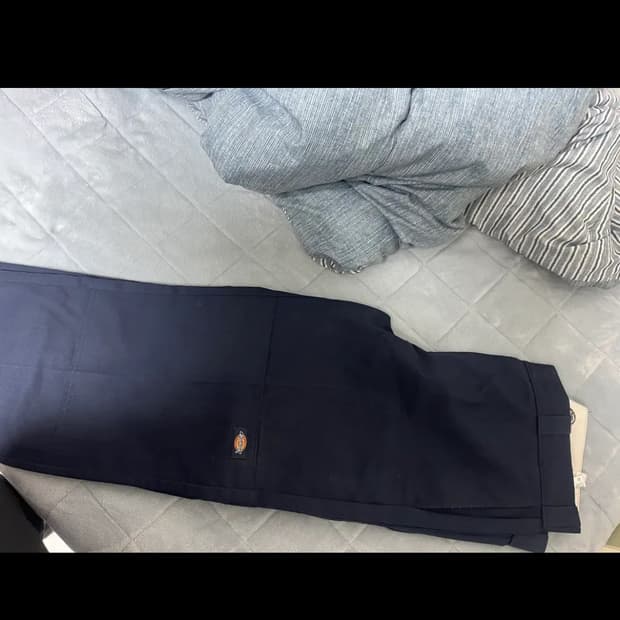 디키즈 더블니 팬츠 네이비 34사이즈