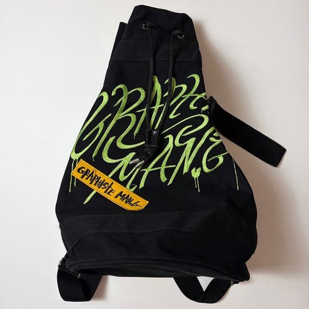 그라피스트 만지 Graphiste Man.G 호보 대형 백팩 Q1451
