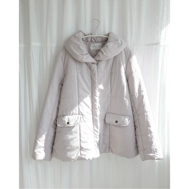 Theoria light lavender padded jacket