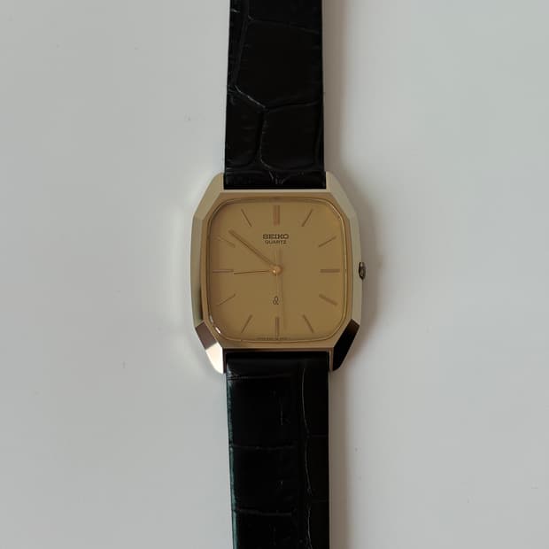 1980s Chariot Gold Tank Quartz