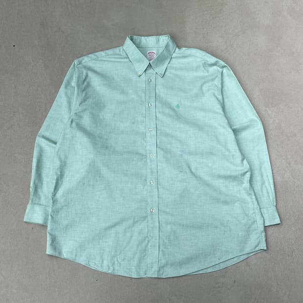 브룩스브라더스 솔리드셔츠 s09520