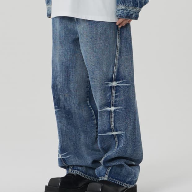 메종미네드 PINCH WIND DENIM PANTS 데님 팬츠 청바지