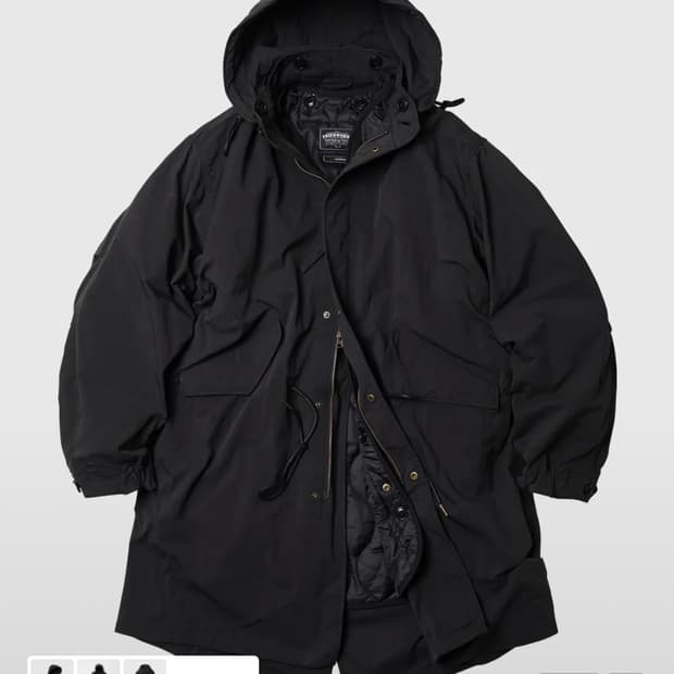 프리즘웍스 m65 피쉬테일 블랙 m