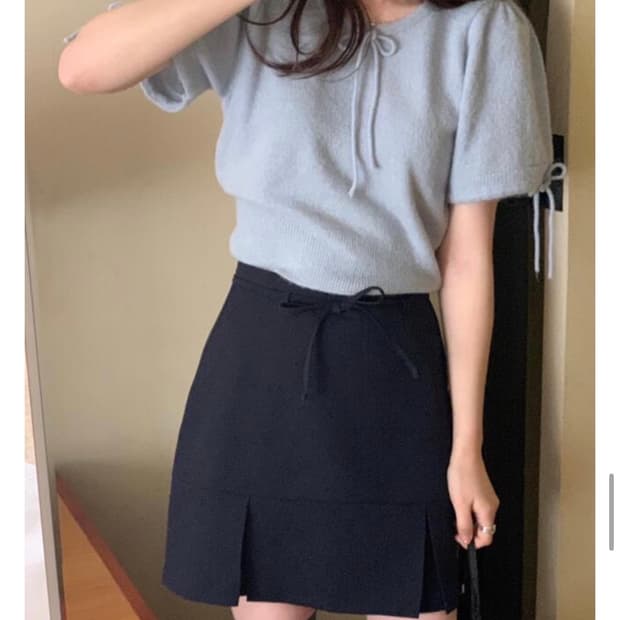 피터앤웬디 플리츠 미니스커트