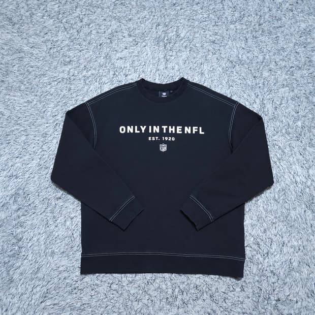 NFL) L 남자 오버핏 소프트 랙스 크루 맨투맨 / 왕눈이샵